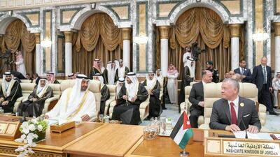 A general view of the summit.