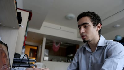 Mohamed Amine Belarbi is the co-founder Gulf Elite, an online magazine that caters to the young and aspiring in the Middle East. Sammy Dallal / The National