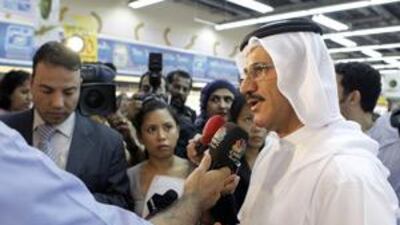 Sultan al Mansouri, the Minister of the Economy.