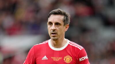 Manchester United Gary Neville. PA