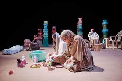 Almenhali says: 'The production has an overarching theme, which is growing up in a world that is constantly changing; having a body that changes, a personality that changes, in a world that changes around you.' Photo: Waleed Shah