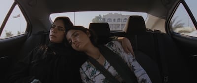 Bdoor Mohammad and Iman Tarik as mother and daughter in The Vile. Photo: Image Nation Abu Dhabi