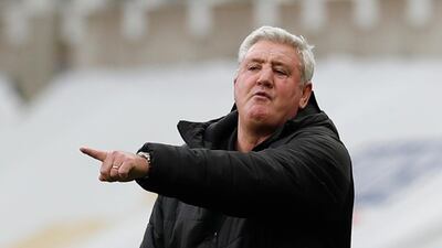 Newcastle United manager Steve Bruce. Reuters