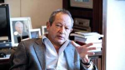 Egyptian billionaire Naguib Sawiris has put half of his $5.7 billion net worth into gold. Photo Dana Smillie