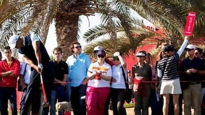 700 volunteers are working behind the scenes at the Abu Dhabi Golf Championship. Christopher Pike / The National