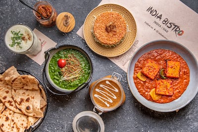 Enjoy a tri-colour meal from India Bistro