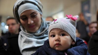 An Iranian mother and her daughter at a hospital in Tehran on December 30, 2013. Maryam Rahmanian for The National