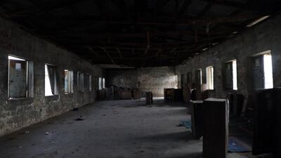 An empty dormitory inside the Government Science College, in Kagara, where gunmen kidnapped 42 people. The kidnappers fled to nearby forest with their captives. AFP