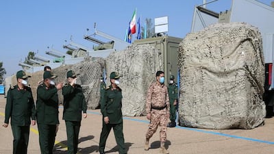 Iran claims the missile city is equipped with cruise and ballistic missiles and electronic warfare equipment. EPA