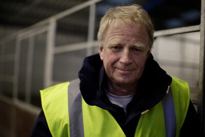 'The main thing is a horse getting panicky normally when they are loading. The commonest cause for that is claustrophobia,' said Gordon Sidlow, the onboard vet. Mark Chilvers / The National