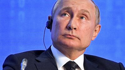 On Sunday, Mr Putrin said more needed to be done to bring global inventories to "reasonable levels", signalling Moscow's continued support for the Opec+ pact. AP