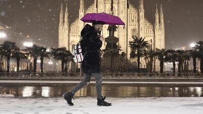 Milan Cathedral, in Milan, Italy. Flavio Lo Scalzo / EPA