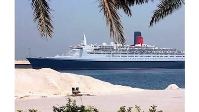 A reader is pleased to learn that the QE2 will soon set sail for Asia to be refitted as a hotel. Pawan Singh / The National