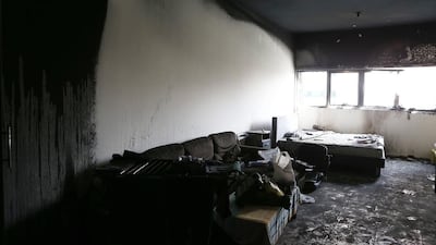 A view of the studio of Rajat Suri, a businessman-owner from India. Pawan Singh / The National