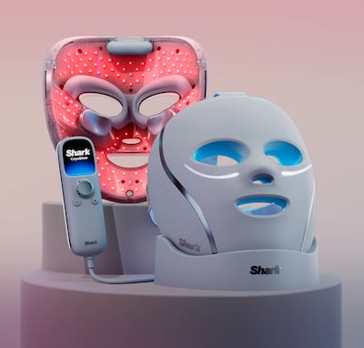 Shark’s CryoGlow pairs LED light therapy with targeted under-eye cooling. Business Wire