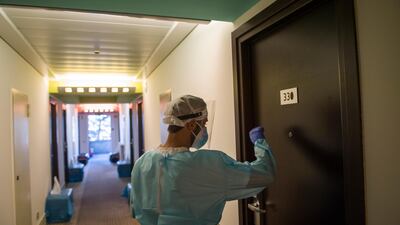 The hotels provide an opportunity for self-isolation during the incubation period of the virus. Getty Images