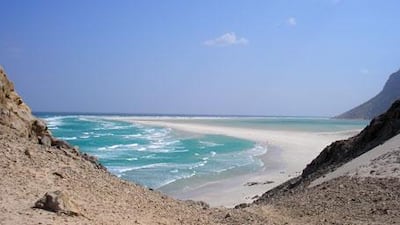 The Ditwa lagoon and beach near the port of Qalensiy on Yemen's Socotra faces the challenge of how to converse its national treasures while opening up to tourism.