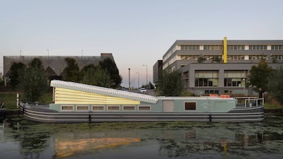 Floating Church is a barge rather than a building. Photo: Gilbert McCarragher