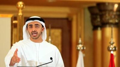UAE Foreign Minister urges Islamic Republic to allow nuclear inspections and pave the way for an end to UN sanctions and regional tensions.