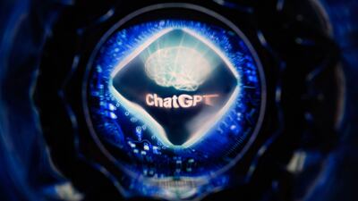 The UK government’s Foundation Model Taskforce is investigating AI language models such as ChatGPT and Goodle Bard. AFP