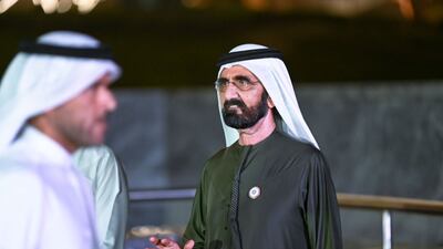 Sheikh Mohammed bin Rashid, Vice President and Ruler of Dubai, received Ramadan well-wishers on Tuesday.