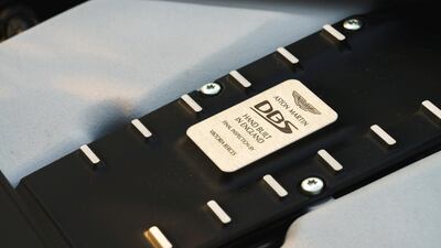 Its top speed is 340kph. Aston Martin