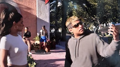 A clip from GTA 6 that features a character allegedly modelled on N3on