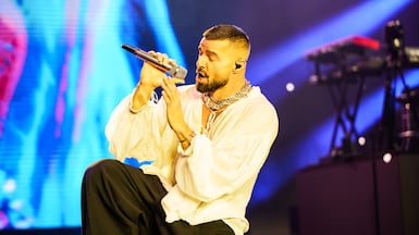 Ricky Martin performed some of his biggest hits, including Cup of Life and Maria. All have stood the test of time. Photo: Saadiyat Nights