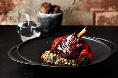 Lamb shank at Cocoa Kitchen