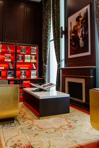 The room in which Maison Assouline will curate your dream library. Courtesy of: Maison Assouline