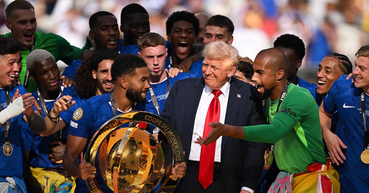 Donald Trump Cwc Chelsea share stage with Donald Trump after winning Club World Cup ...