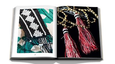 Traditional Saudi Arabian beadwork and plaiting feature in the tome. Courtesy Assouline