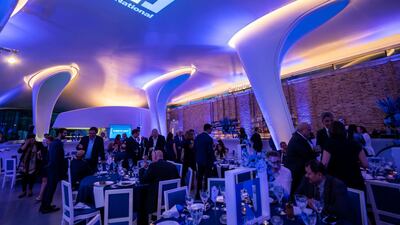 The event was held at The Magazine restaurant in Hyde Park, which is within the Serpentine Sackler Gallery extension.