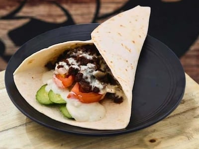 A slightly sweeter shawarma with oyster and soy sauces. Photo: Wagyu Station