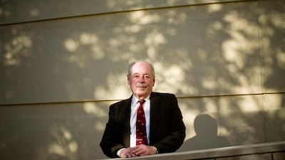 Maps drawn by Julian Walker, a British diplomat who served in modern-day UAE, are a key part of the new release. Lauren Lancaster / The National