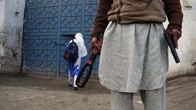 The massacre prompted officials to implement tighter security at schools. Khuram Parvez / Reuters