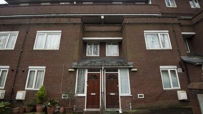 Mohammed Emwazi, allegedly the masked ISIL militant 'Jihadi John' who is blamed for the beheading of western hostages, is believed to have lived in this house in London. Niklas Halle'n/AFP Photo