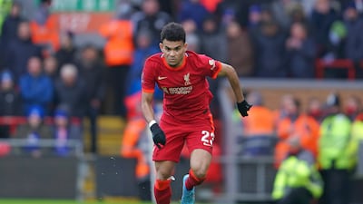 14). Liverpool - net spend €347m: Liverpool's Luis Diaz was a €47m recruit. AP