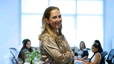 Lama Ataya, the chief marketing officer with Bayt, says ‘the future of recruitment is to have a very competitive professional brand.’ Pawan Singh / The National