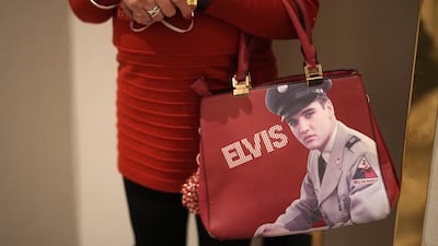 Presley's only surviving daughter, Lisa Marie, controls the merchandising of the late singer. Getty Images