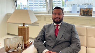Jamal Jama Al Musharakh, UAE ambassador in the Netherlands, says food security collaboration will help countries in need. Photo: Ramola Talwar Badam / The National