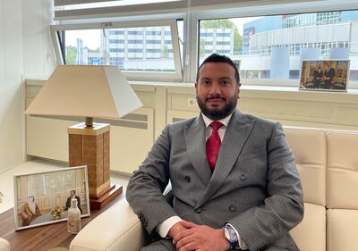 Jamal Jama Al Musharakh, UAE ambassador in the Netherlands. Photo: Ramola Talwar Badam / The National