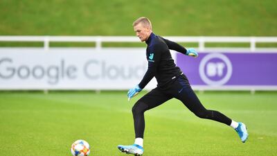 England goalkeeper Jordan Pickford. Getty