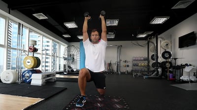 Problems can stem from riding a bike that’s not the right size or fit, says Ian Houghton, the founder of Scandinavian Health and Performance Dubai. Satish Kumar / The National