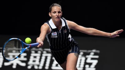 Karolina Pliskova. AFP