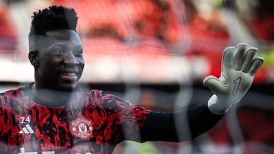 MANCHESTER UNITED RATINGS: Andre Onana - 7/10. After consecutive 3-0 home defeats, he made three decent first half saves, from Lockyer and Morris. Another clean sheet in the league. AFP