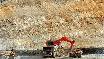 Uranium for the UAE's nuclear programme will be sourced from mines in countries including Australia. Above, a uranium mine in the Northern Territory. Bloomberg News