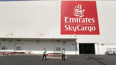 "The space it currently occupies on the land allocated to us at Dubai South is part of a much bigger area, which we can develop over time to increase our cargo handling capacity to achieve our vision of 12 million tonnes annually by 2050, from the current 2.3 million tonnes,” said Nabil Sultan, Emirates divisional senior vice president, cargo. Reem Mohammed / The National