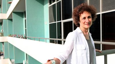 Maysoon Pachachi. Fatima Al Marzooqi / The National