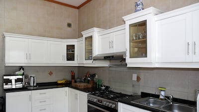 A spacious kitchen was a key reason for Ms Jishi choosing to live here